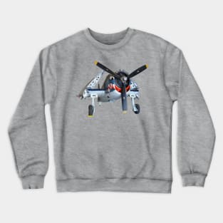 F6F Hellcat (front print) Crewneck Sweatshirt